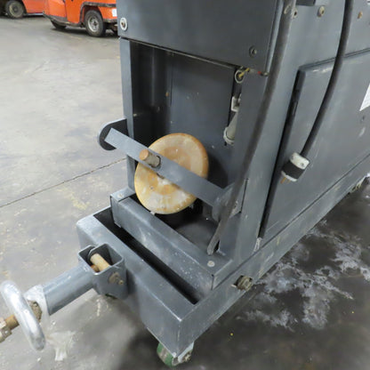 Goss 7' x9" W Variable Speed 2-Section Incline Belt Conveyor 115V 1PH 18/50FPM