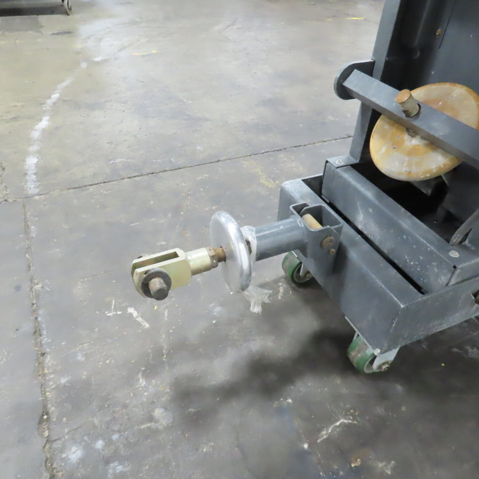 Goss 7' x9" W Variable Speed 2-Section Incline Belt Conveyor 115V 1PH 18/50FPM