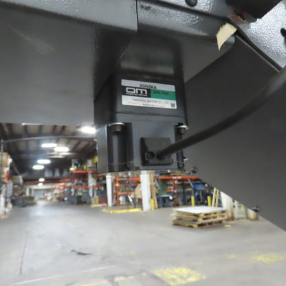 Goss 7' x9" W Variable Speed 2-Section Incline Belt Conveyor 115V 1PH 18/50FPM