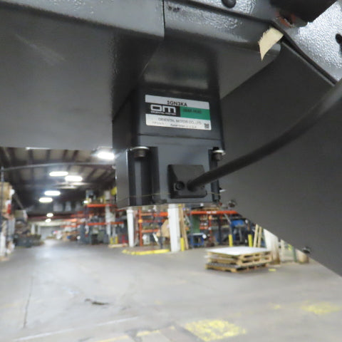 Goss 7' x9" W Variable Speed 2-Section Incline Belt Conveyor 115V 1PH 18/50FPM