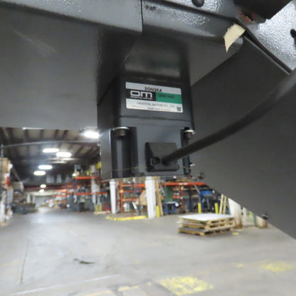 Goss 7' x9" W Variable Speed 2-Section Incline Belt Conveyor 115V 1PH 18/50FPM