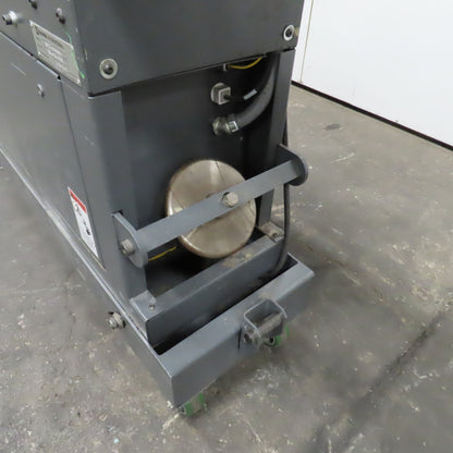 Goss 7' x9" W Variable Speed 2-Section Incline Belt Conveyor 115V 1PH 18/50FPM