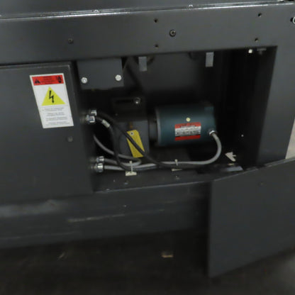 Goss 7' x9" W Variable Speed 2-Section Incline Belt Conveyor 115V 1PH 18/50FPM