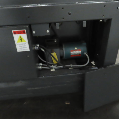 Goss 7' x9" W Variable Speed 2-Section Incline Belt Conveyor 115V 1PH 18/50FPM