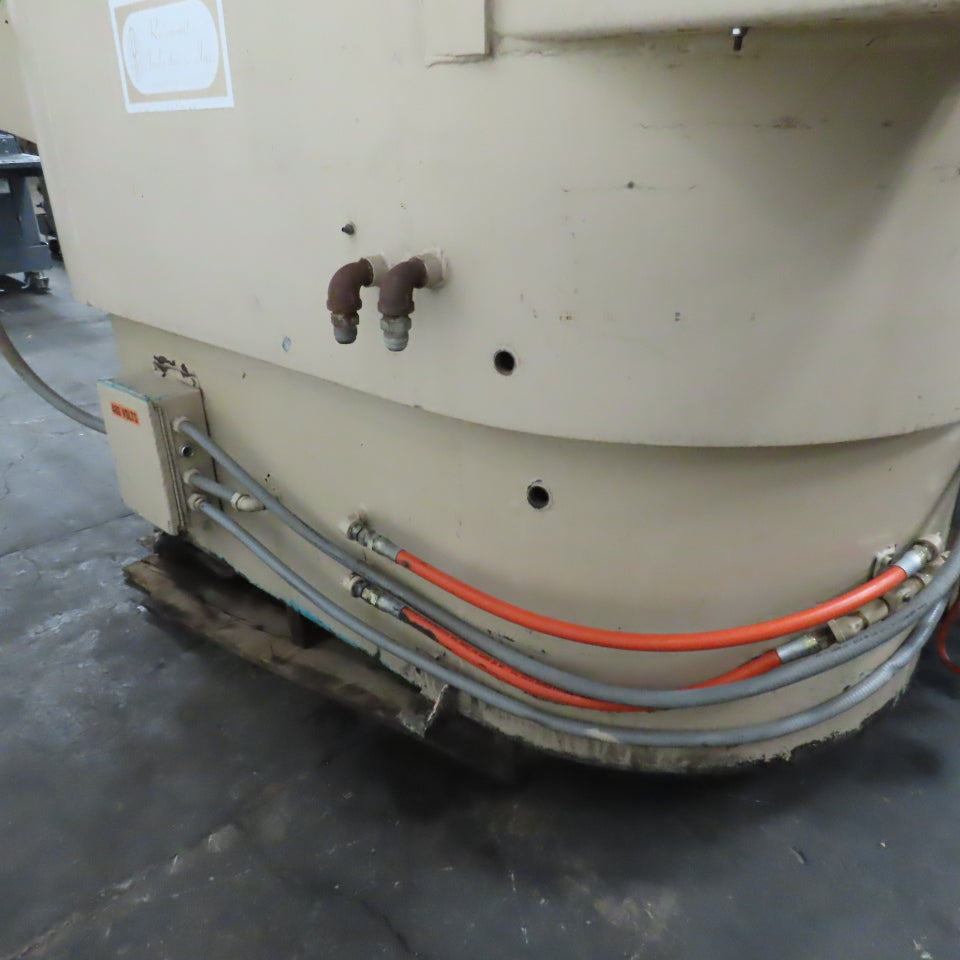 Rosemont RD0-10-9 Finishing Mill Vibratory Bowl Finisher 460V 3PH 8 CU. FT.