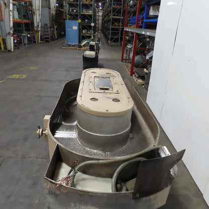 Rosemont RD0-10-9 Finishing Mill Vibratory Bowl Finisher 460V 3PH 8 CU. FT.