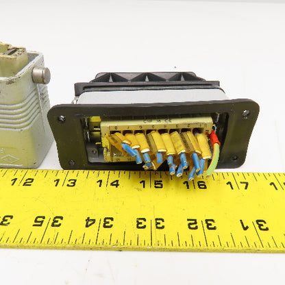 ILME VR-2 16A 400V 16 Position Male/Female Hood Connector Set