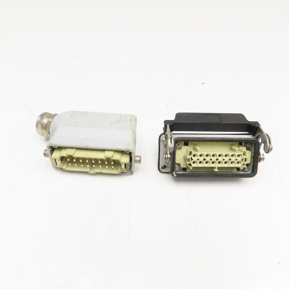 ILME VR-2 16A 400V 16 Position Male/Female Hood Connector Set