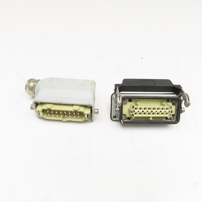 ILME VR-2 16A 400V 16 Position Male/Female Hood Connector Set