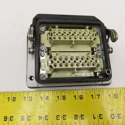 ILME VR-2 16A 400V 32 Position Male/Female Hood Connector Set