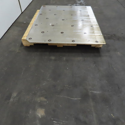 Warner & Swasey 56-1/2" x 44-1/2" Ball Transfer Table From Wiedematic 4560