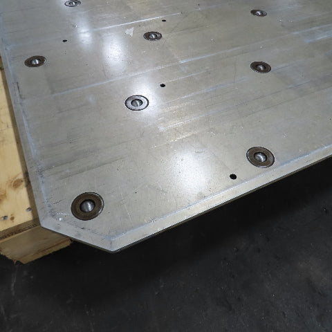 Warner & Swasey 56-1/2" x 44-1/2" Ball Transfer Table From Wiedematic 4560