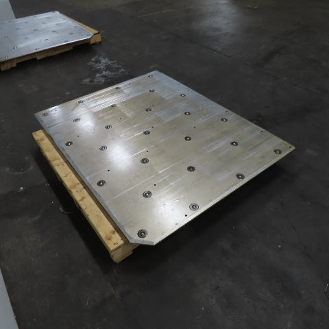 Warner & Swasey 56-1/2" x 44-1/2" Ball Transfer Table From Wiedematic 4560