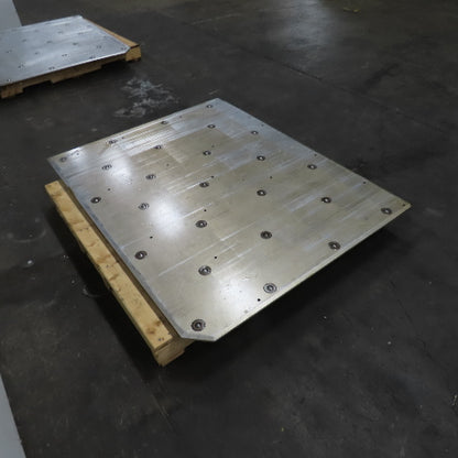 Warner & Swasey 56-1/2" x 44-1/2" Ball Transfer Table From Wiedematic 4560