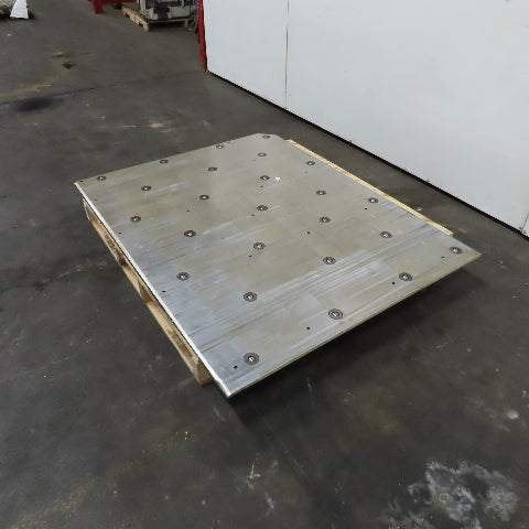 Warner & Swasey 56-1/2" x 44-1/2" Ball Transfer Table From Wiedematic 4560