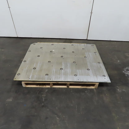 Warner & Swasey 56-1/2" x 44-1/2" Ball Transfer Table From Wiedematic 4560