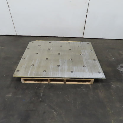 Warner & Swasey 56-1/2" x 44-1/2" Ball Transfer Table From Wiedematic 4560