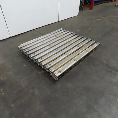 Warner & Swasey Sheet Metal Feed Transfer Platform From Wiedematic 4560