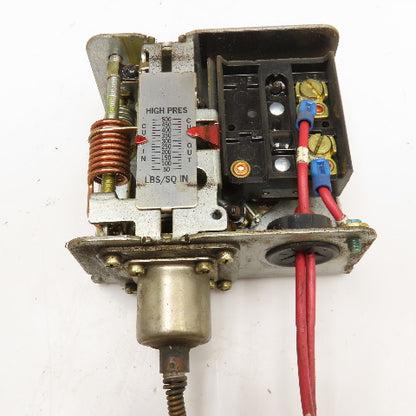 Johnson Controls P70CA-3 600V 125VA Pressure Switch 50/500PSI Opens High