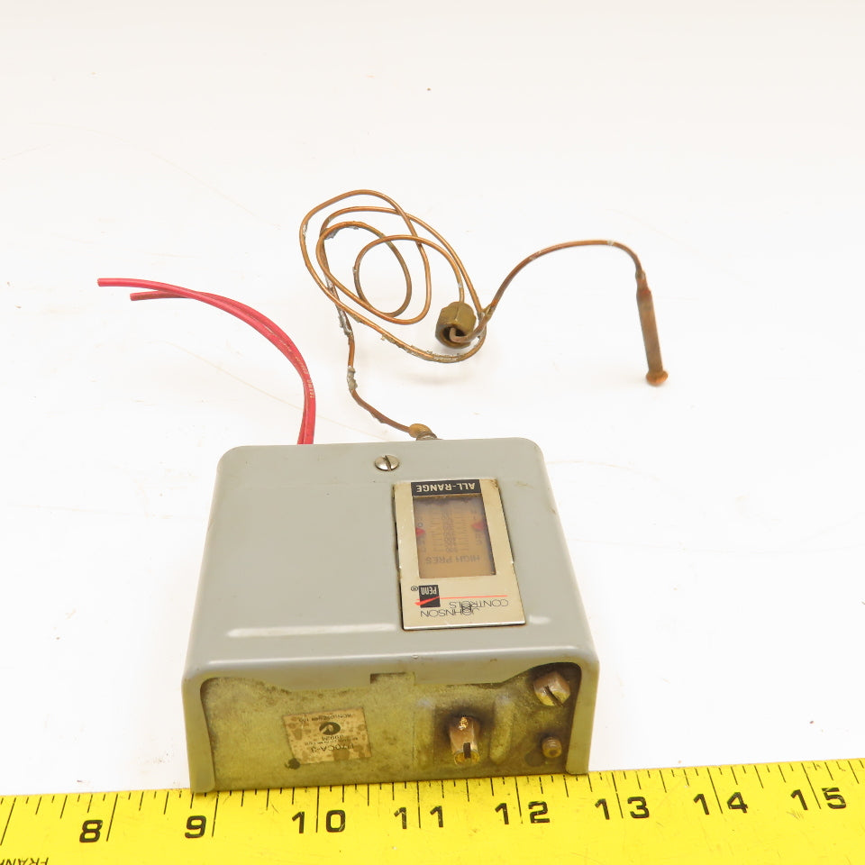 Johnson Controls P70CA-3 600V 125VA Pressure Switch 50/500PSI Opens High