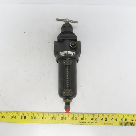 Norgren A08-297A3MA Pneumatic Filter Regulator 0-150PSI 1/4" FNPT 250PSI Max