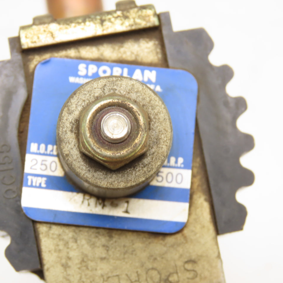 Sporlan XRM-1 5/8" Sweat Fit Solenoid Valve 120V Coil