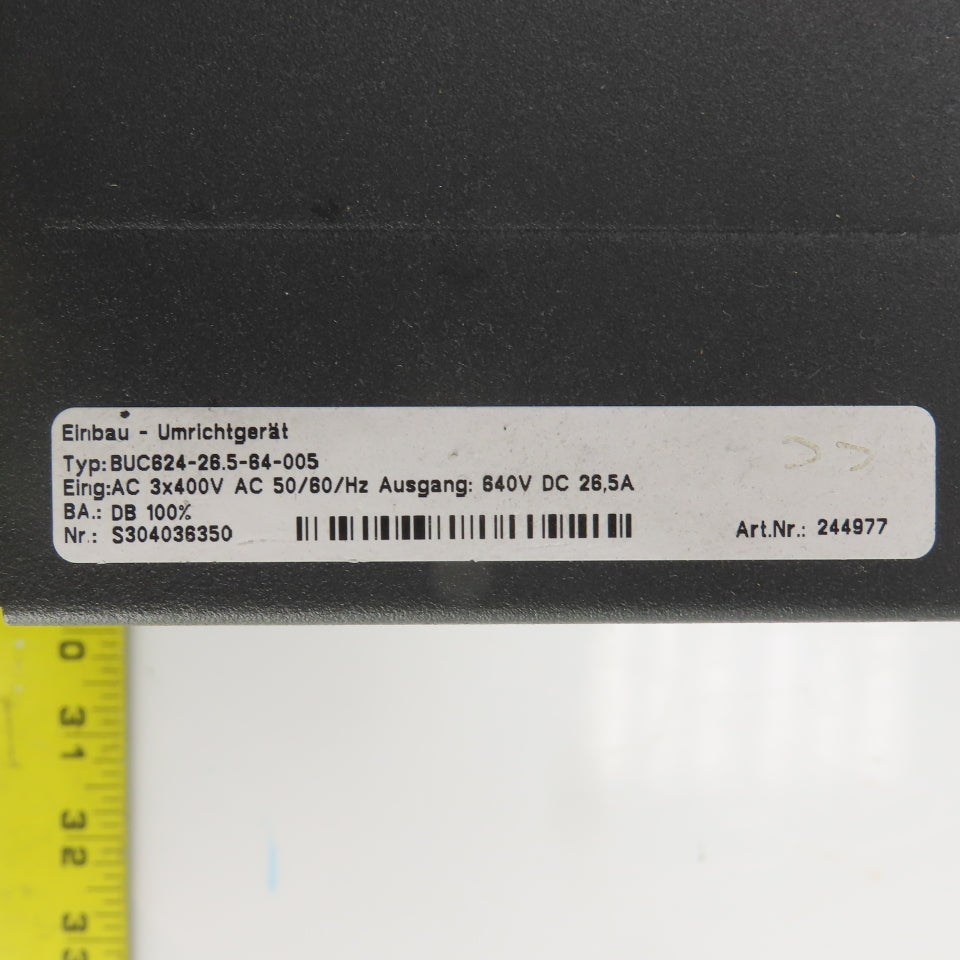 Baumuller BUC624-26.5-64-005 AC Servo Drive 3x400V