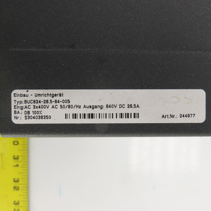 Baumuller BUC624-26.5-64-005 AC Servo Drive 3x400V