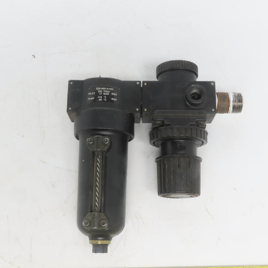 Norgren R08-000-RGMO F08-000-A1DO Pneumatic Pressure Regulator & Filter 1/2" NPT