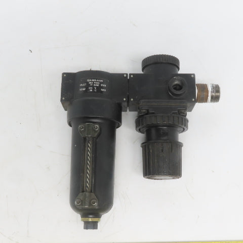 Norgren R08-000-RGMO F08-000-A1DO Pneumatic Pressure Regulator & Filter 1/2" NPT
