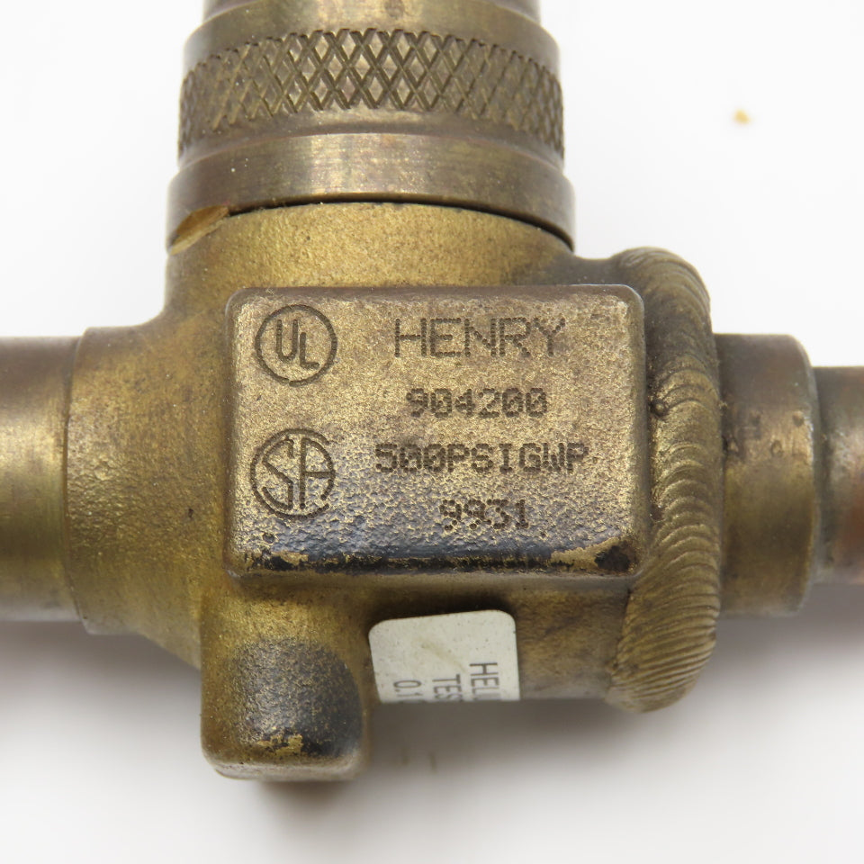 Henry 904200 5/8" Slip Sweat Valve 500PSI