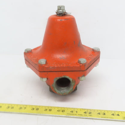 Cash Acme Type B Pressure Regulating Valve 1" NPT 0 To 20 PSI Set 10PSI