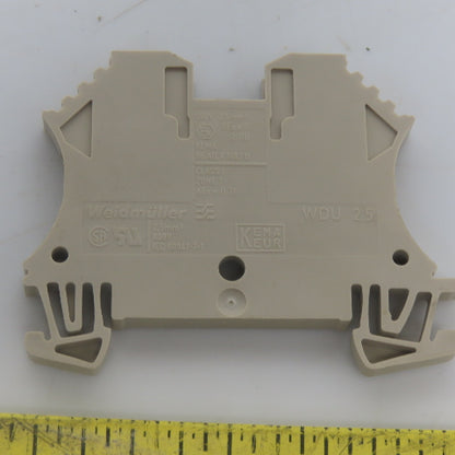 Weidmüller WDU 2.5 Gray Terminal Block 550V 26 To 12 AGW Lot of 16