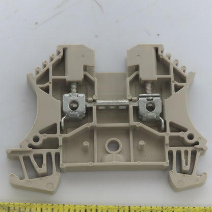 Weidmüller WDU 2.5 Gray Terminal Block 550V 26 To 12 AGW Lot of 16