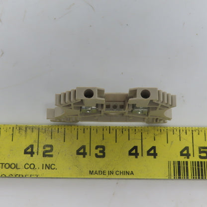 Weidmüller WDU 2.5 Gray Terminal Block 550V 26 To 12 AGW Lot of 16