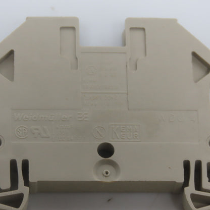 Weidmüller WDU 4 Gray feed Through Terminal Block 750V 26 To 12 AGW Lot of 16