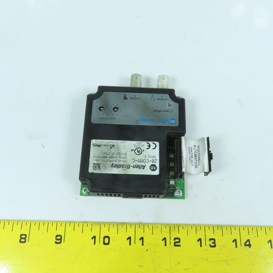 Rockwell Allen Bradley Rev 08 20-COMM-C ControlNet FRN 1.006