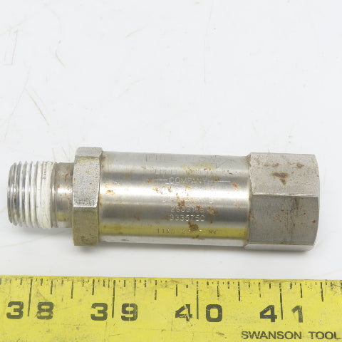Kern Products 110D-25-5 VT Stainless Steel Check Valve 3/4" NPT