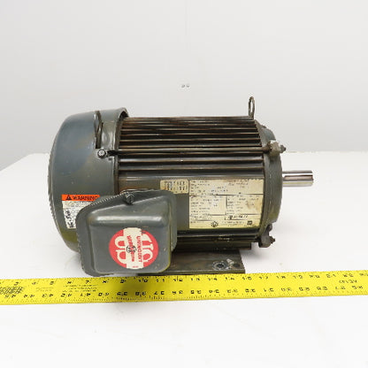 US Electric U3E2D 3Hp 765RPM AC Motor 208-230/460V 3Ph 182T Frame