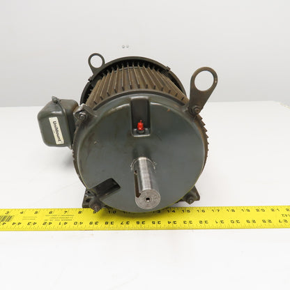 US Electric U3E2D 3Hp 765RPM AC Motor 208-230/460V 3Ph 182T Frame