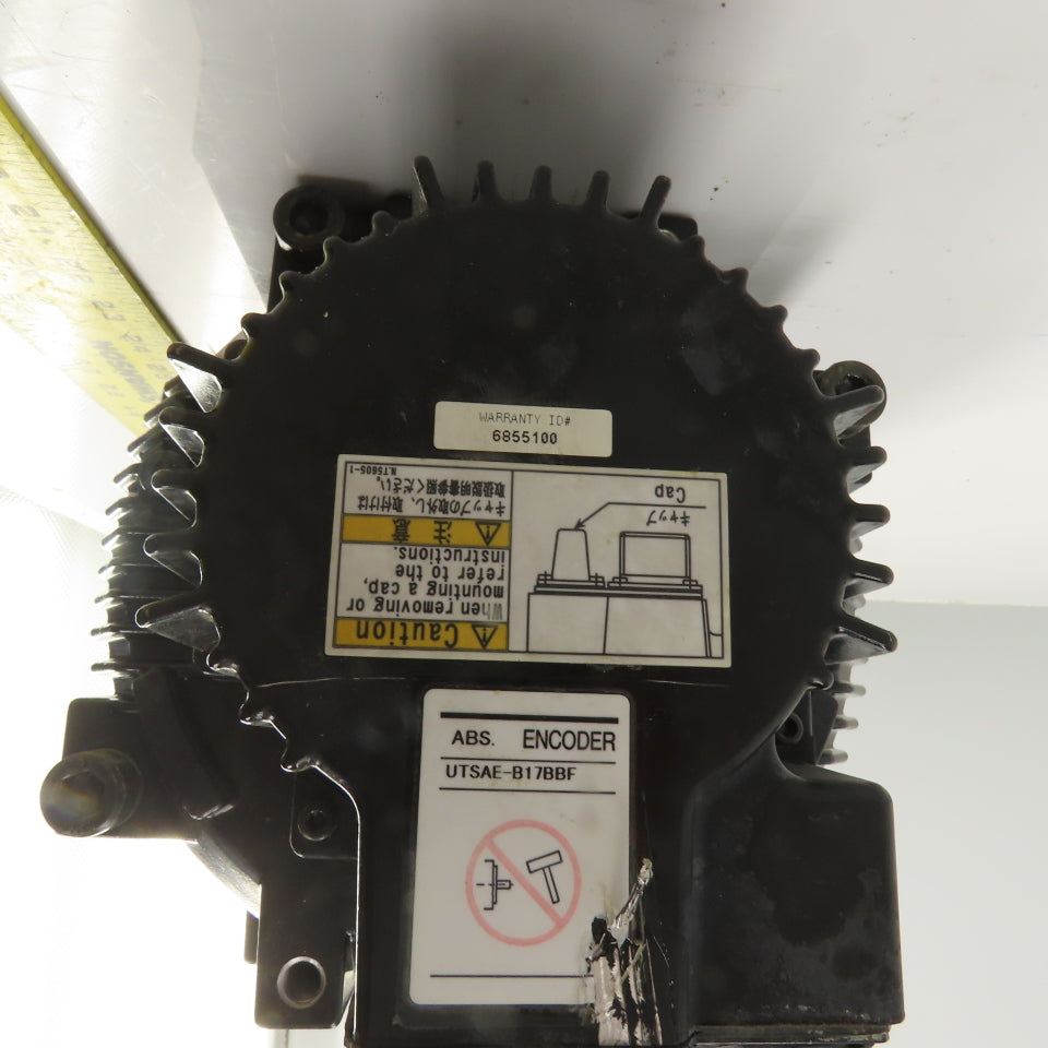 Yaskawa SGMGH-44A2A-YR15 4400W AC Servo Motor 1500RPM W/Encoder UTSAE-B17BBF
