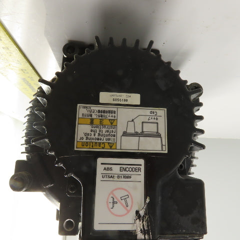 Yaskawa SGMGH-44A2A-YR15 4400W AC Servo Motor 1500RPM W/Encoder UTSAE-B17BBF