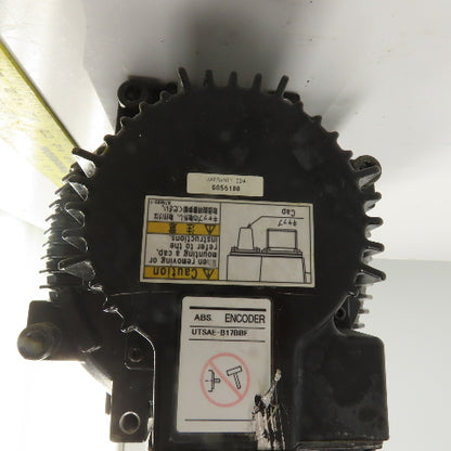 Yaskawa SGMGH-44A2A-YR15 4400W AC Servo Motor 1500RPM W/Encoder UTSAE-B17BBF