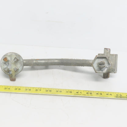 Vestil BNW-I-W Steel Drum Bung Wrench Curved 13" long