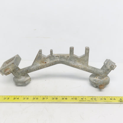 Vestil BNW-I-W Steel Drum Bung Wrench Curved 13" long