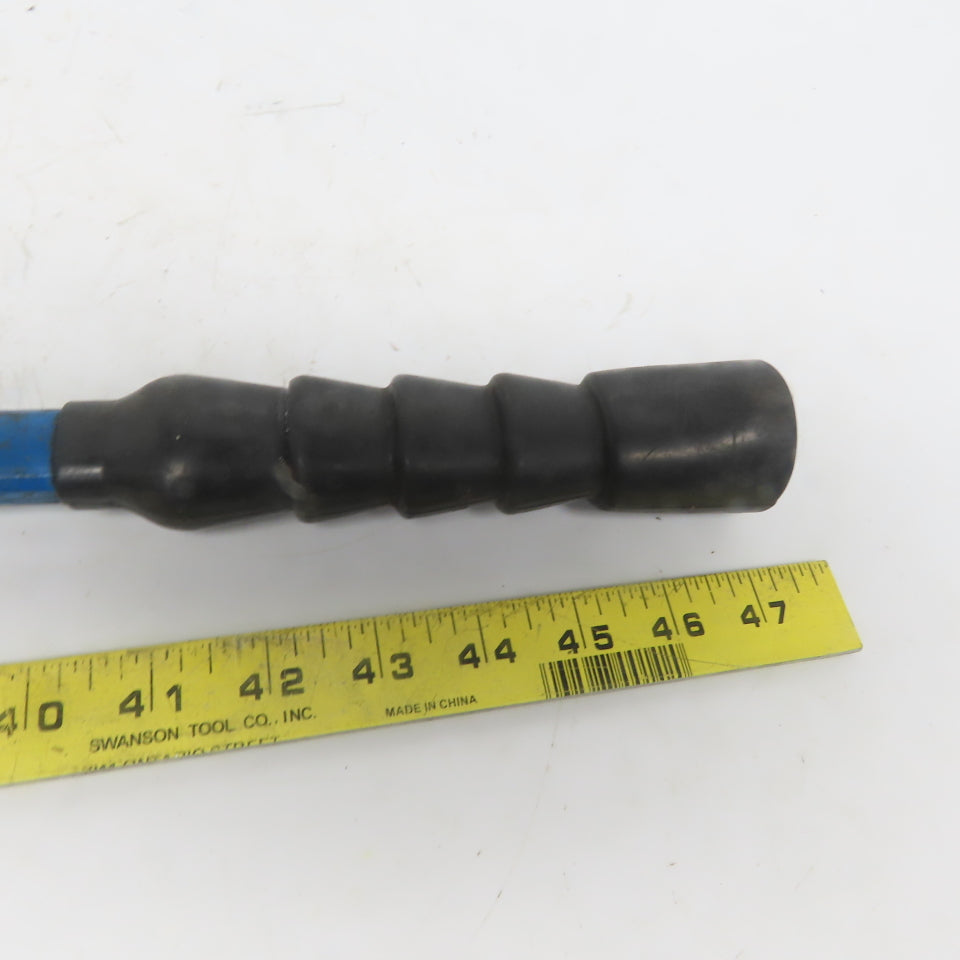 24oz/1.5 LB Brass Hammer W/Fiverglass Handle 12" Long 1.250 Face