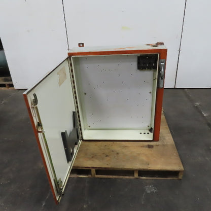 Hoffman A-36AB3208LP 36x32x8" Electrical Enclosure W/ Backplate & 30A Disconnect