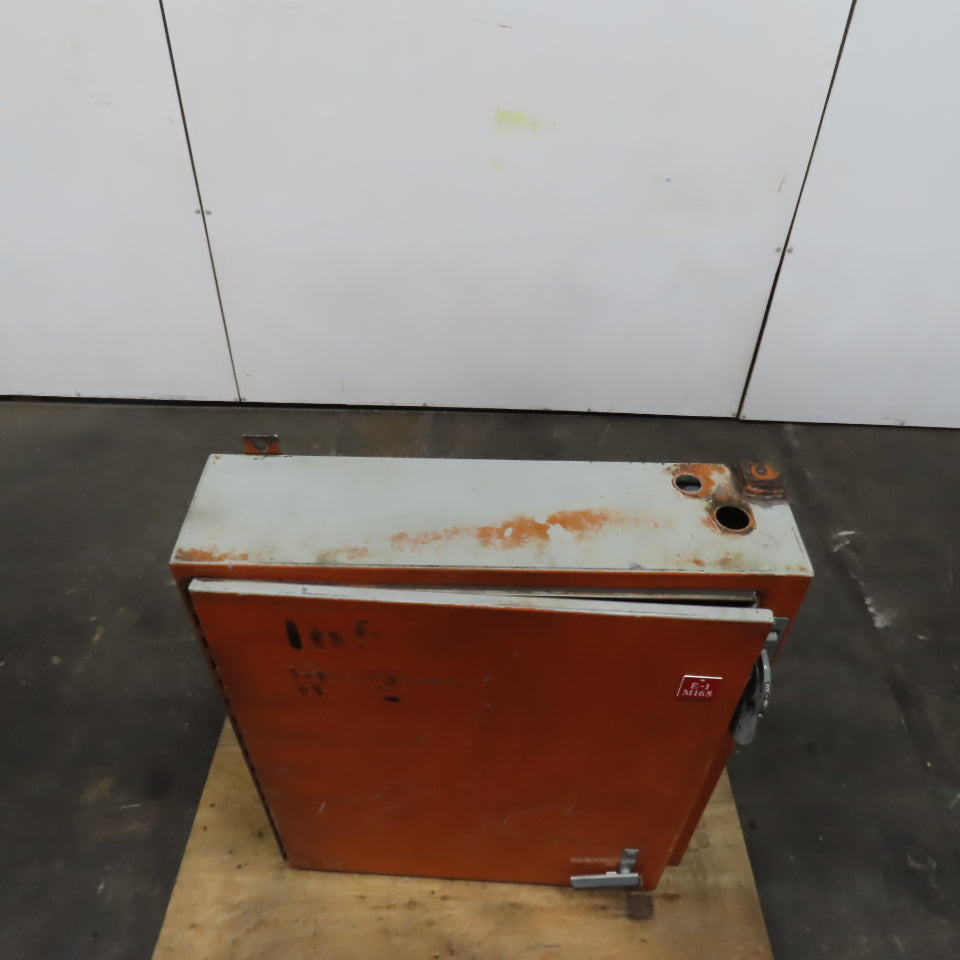 Hoffman A-36AB3208LP 36x32x8" Electrical Enclosure W/ Backplate & 30A Disconnect