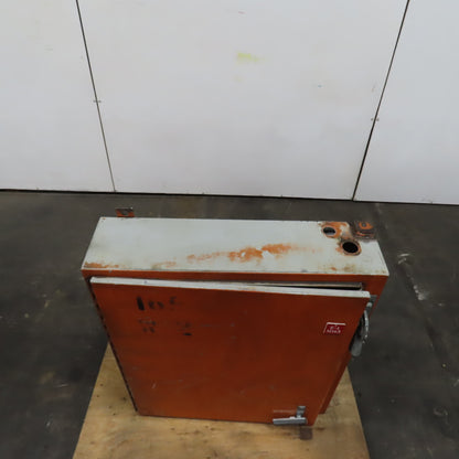 Hoffman A-36AB3208LP 36x32x8" Electrical Enclosure W/ Backplate & 30A Disconnect