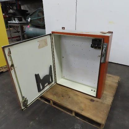 Hoffman A-36AB3208LP 36x32x8" Electrical Enclosure W/ Backplate & 30A Disconnect